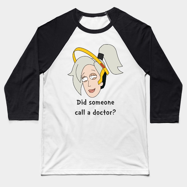 Mercy overwatch Baseball T-Shirt by ahmedelsiddig